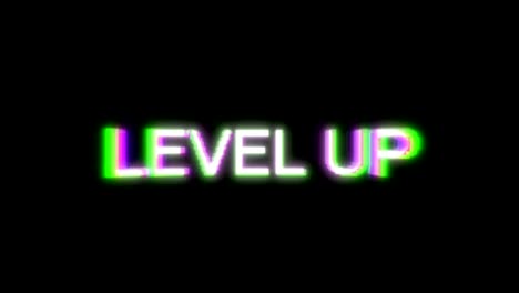 glitch 90 level up minimal idea concept activate concept 4k