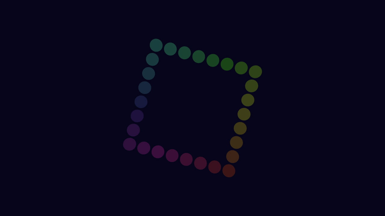 웹 사이트 또는 앱 배경 디자인을 위한 다채로운 점의 그리드