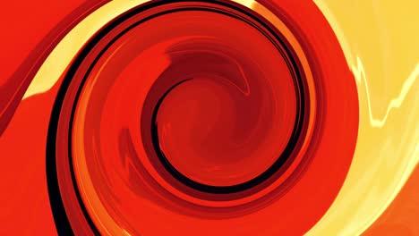 abstract anime red orange psychedelic swirl tunnel seamless loop motion background. 4k 3d gradient vivid red orange  hypnosis spiral animation for music, backgrounds, transition, presentation and titles.