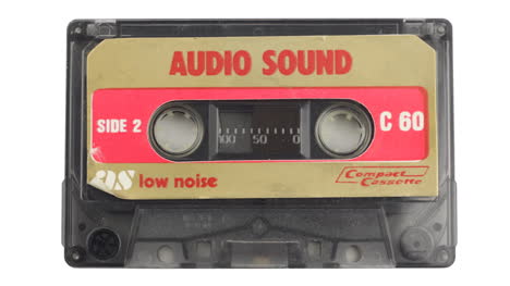 animación de casetes de audio