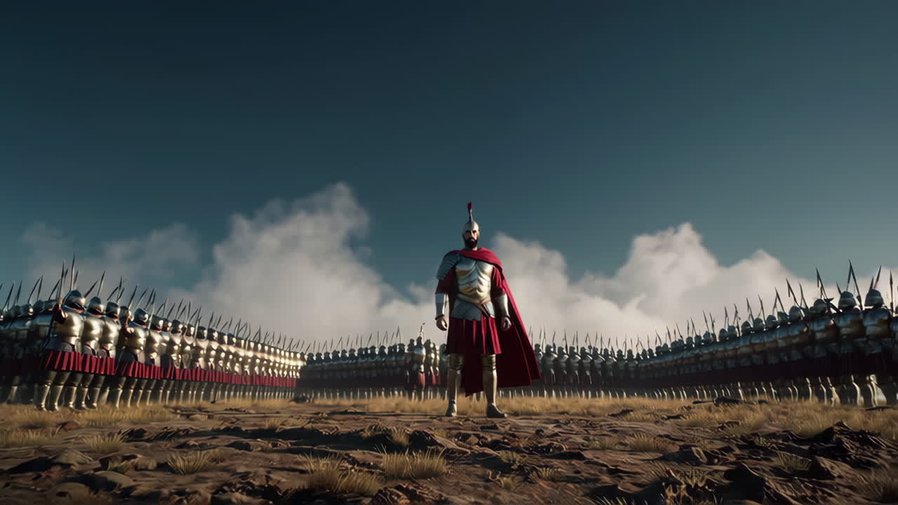 Ancient Roman Army Leader