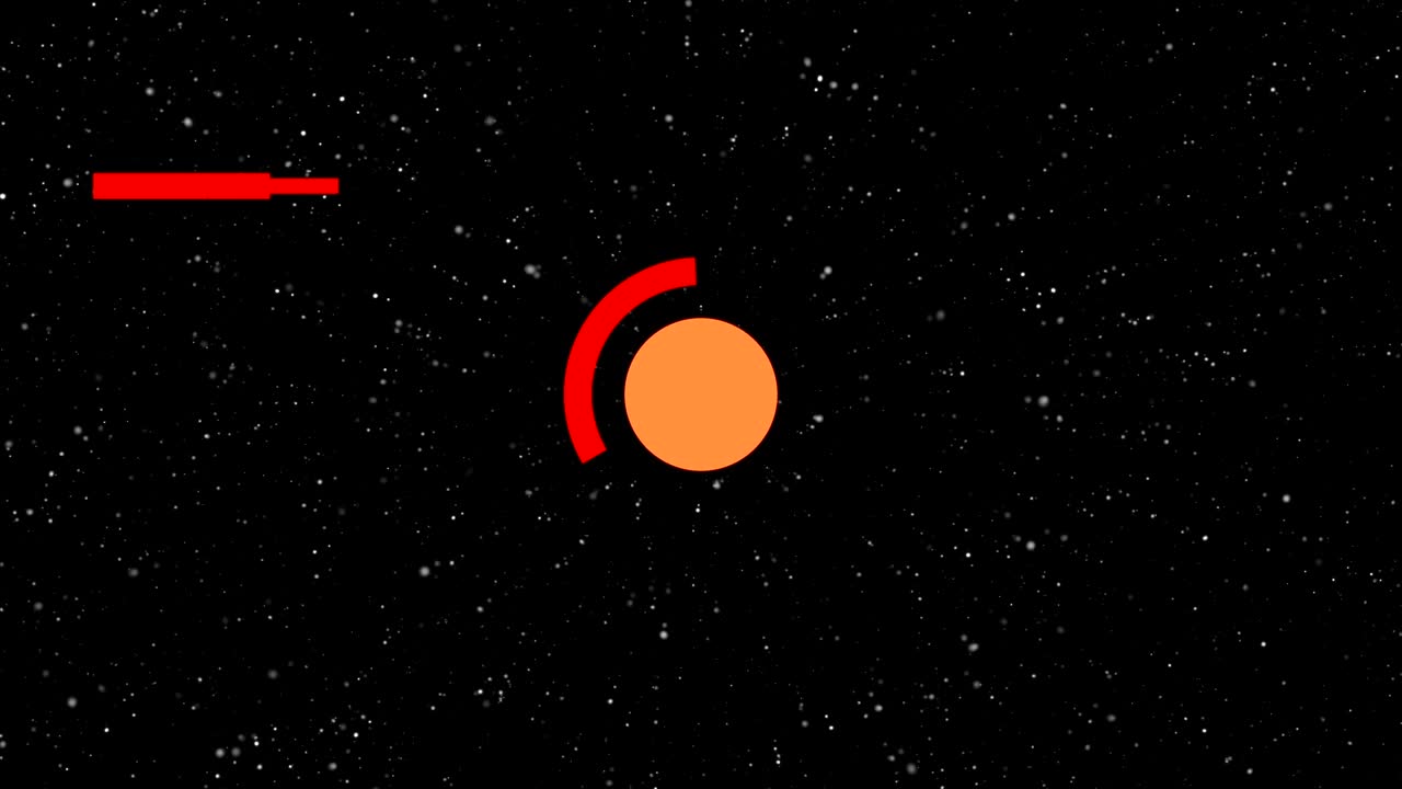 Geometric motion design animation