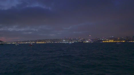 night view of istanbul skyline