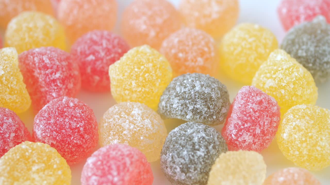 Assorted Colorful Gummy Candies