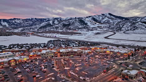 Park-City-Utah-Antenne-V-Panoramaansicht-überführung