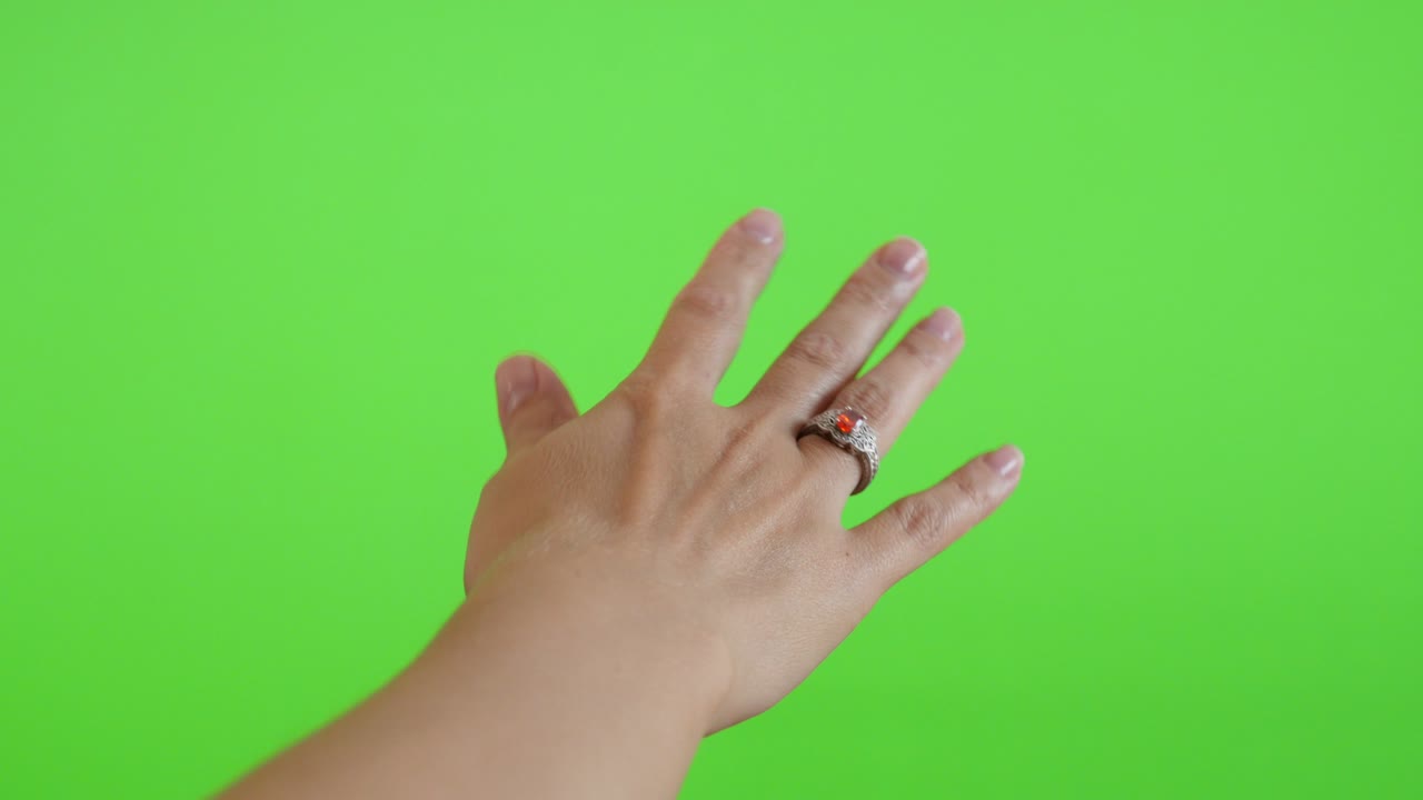 초록색 화면 디스플레이 4k 2160p 울트라하드 영상 - 초록색 스크린 크로마 키 배경 은 반지 4k 3840x2160 uhd 비디오