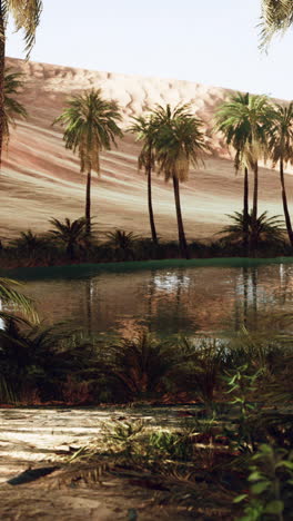 oasis en el desierto