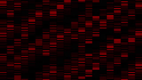 abstract red bar pattern on black background