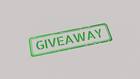 GIVEAWAY-Stamp
