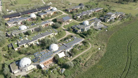 Beautiful-overview-of-green-earthship-village