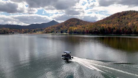 Hiawassee-Georgia-Antena-Sobre-El-Lago-Chatuge