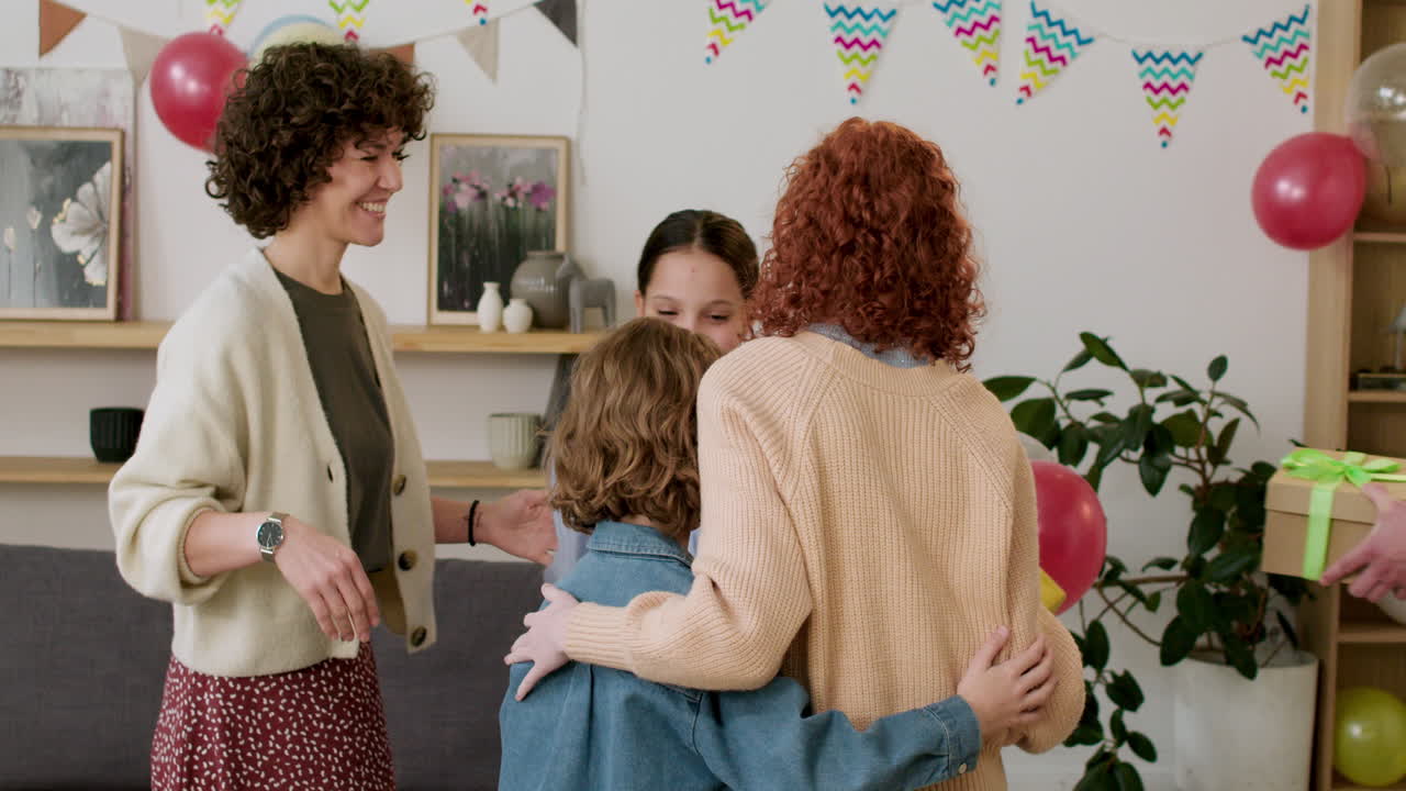 festa di compleanno in famiglia