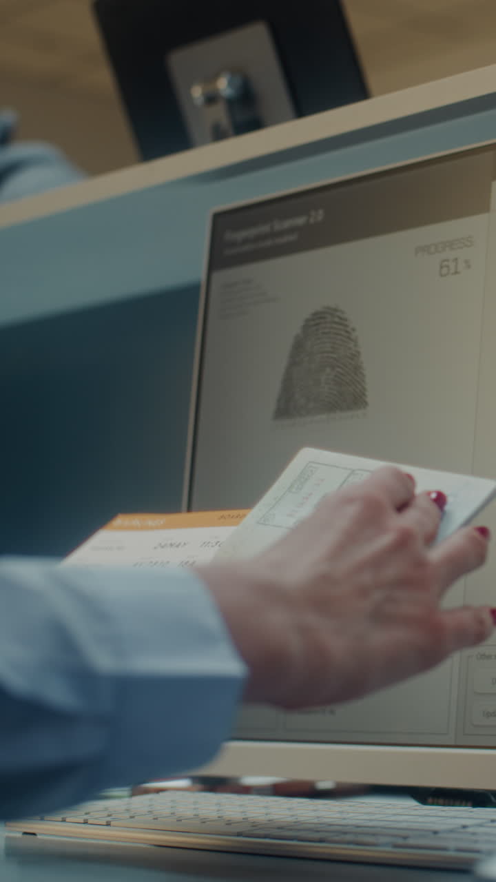 Fingerprint Scanning and Document Verification