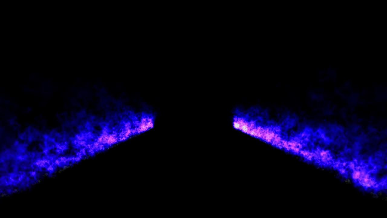 gráficos de movimiento de partículas de color de barra de línea recta de llama