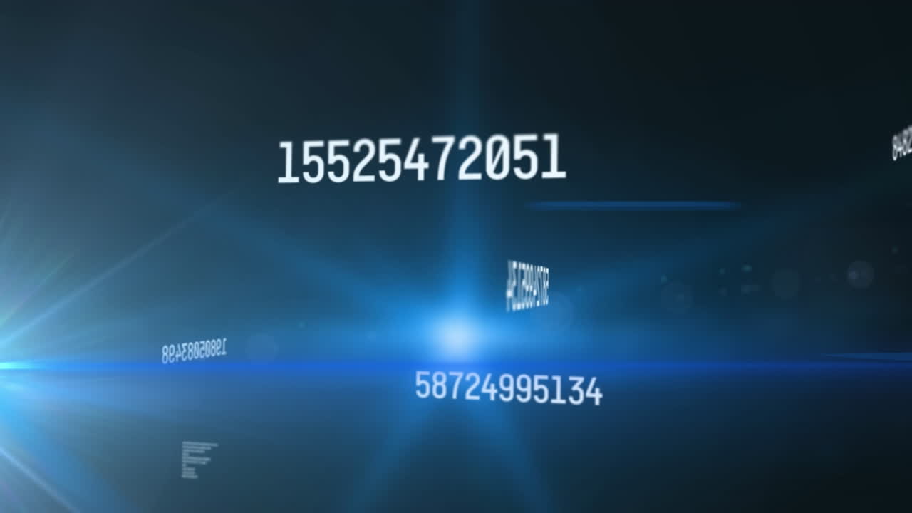 숫자 변경 및 데이터 처리의 애니메이션