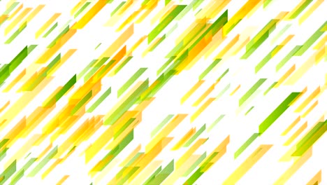 abstract orange green geometric tech motion design