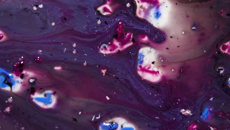 arte fluido abstracto púrpura y violeta