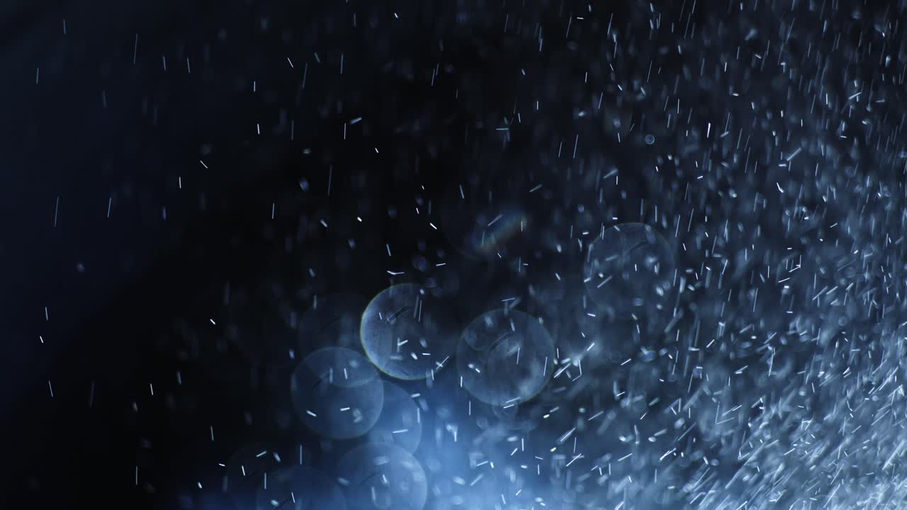 Water Spray Abstract