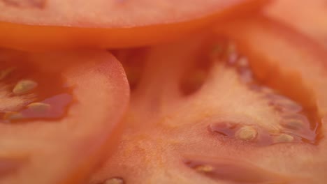 ⁇ 어낸 토마토의 클로즈업
