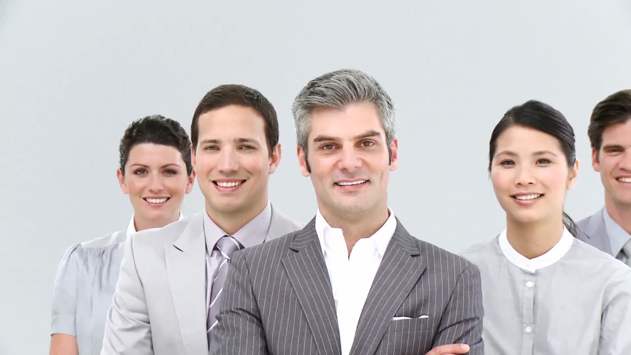 야심찬 사업 팀 의 초상화