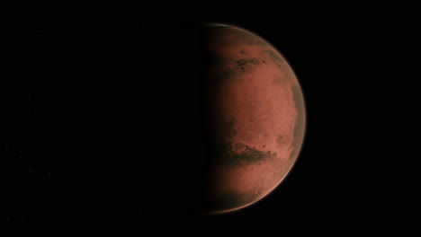 una vista desde un satélite que se acerca al planeta júpiter