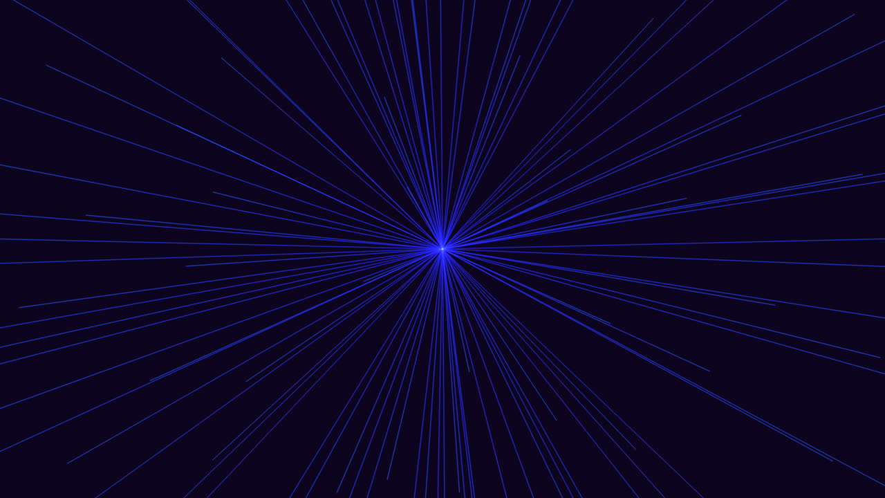 haz de rayos de colores en la galaxia