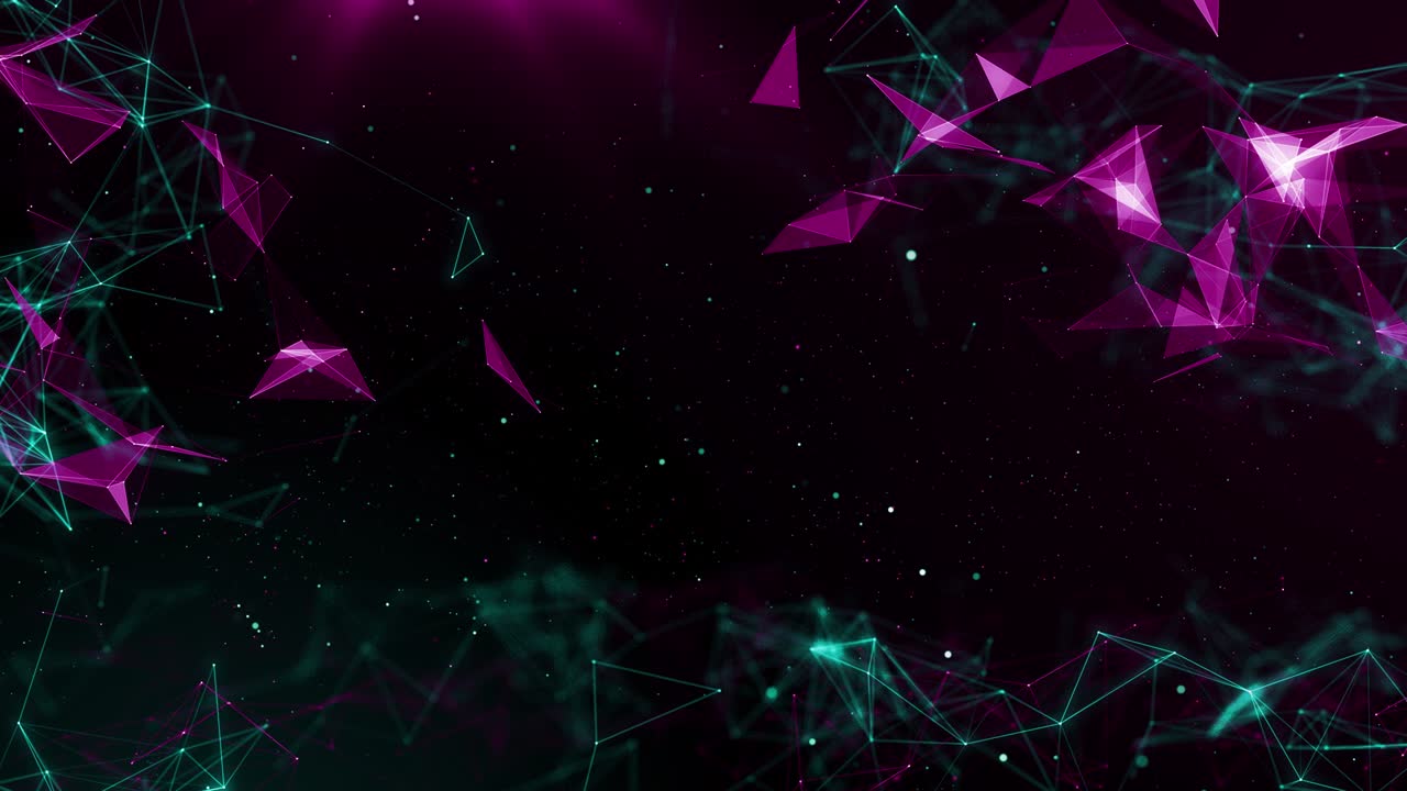 Plexus abstract network titles technology science background loop