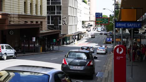 monitoring cars and pedestrians in a city street