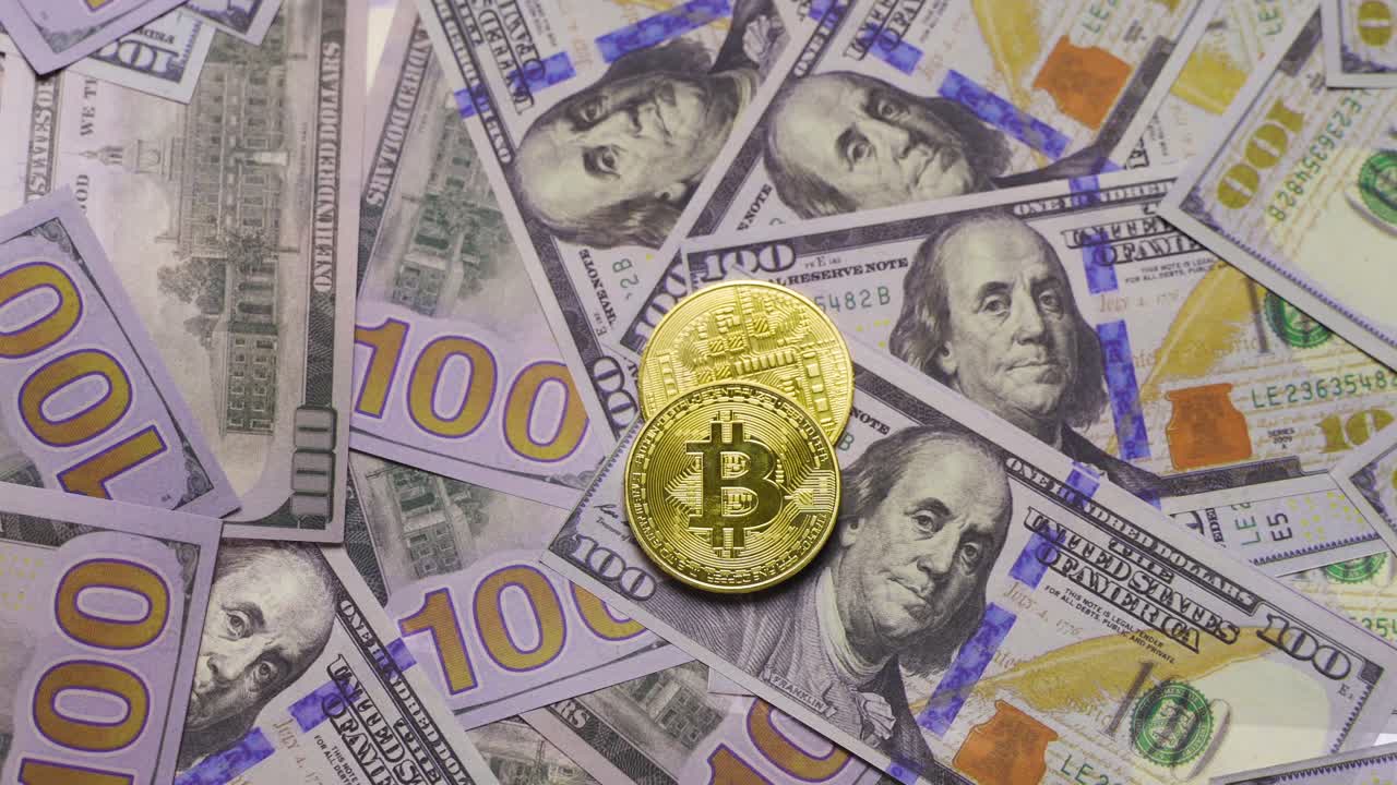 el tipo de cambio. dólar y bitcoin.