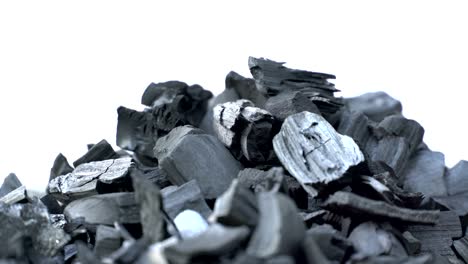 fondo de textura de carbón negro