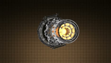 Loop-Rotate-Jet-Engine-Turbine