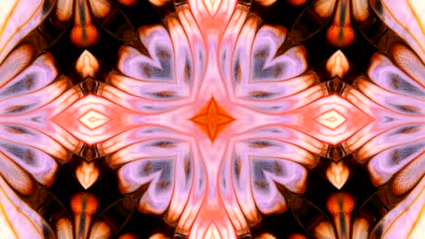 movimiento de fondo de kaleidoscopio abstractamente colorido