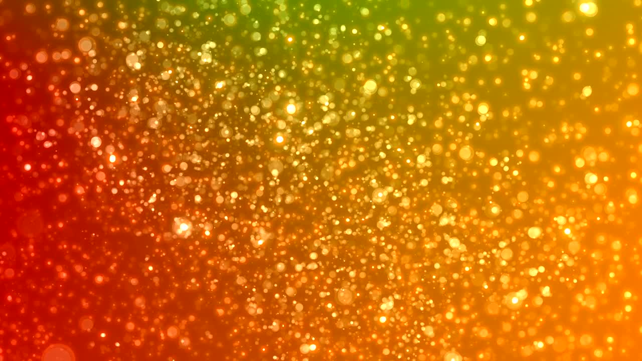 muchos fondos de movimiento de burbujas de brillo cálido