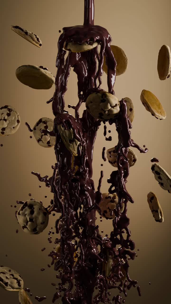 초콜릿 김 쿠키