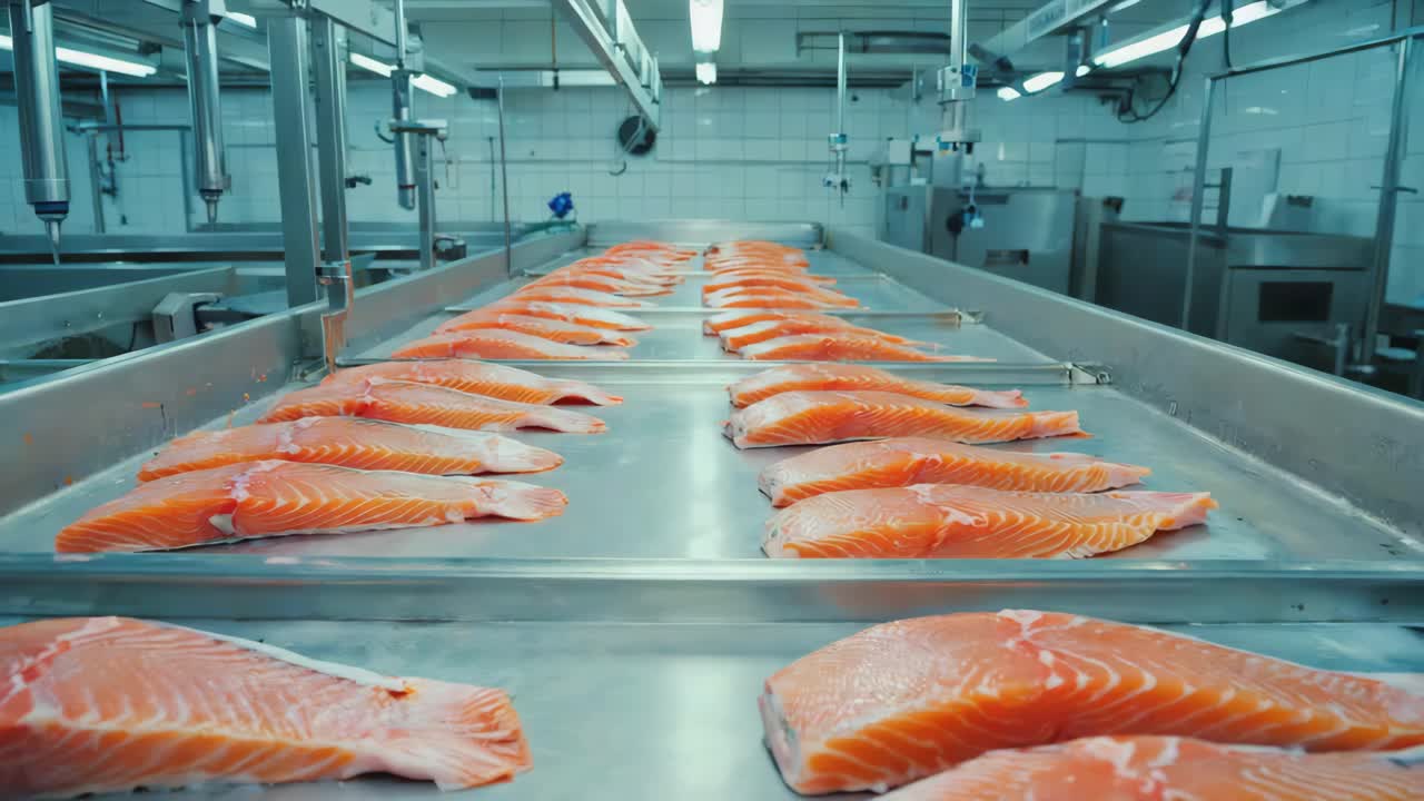 Salmon Processing Line