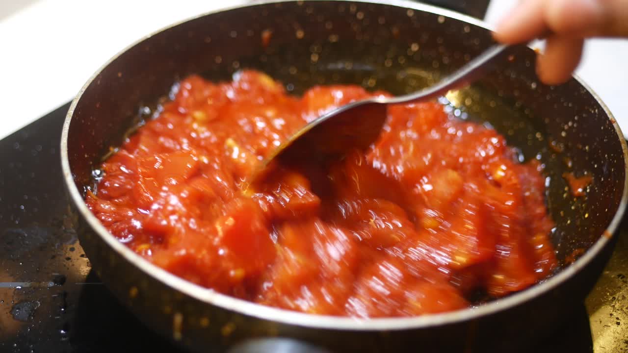 요리 토마토 소스