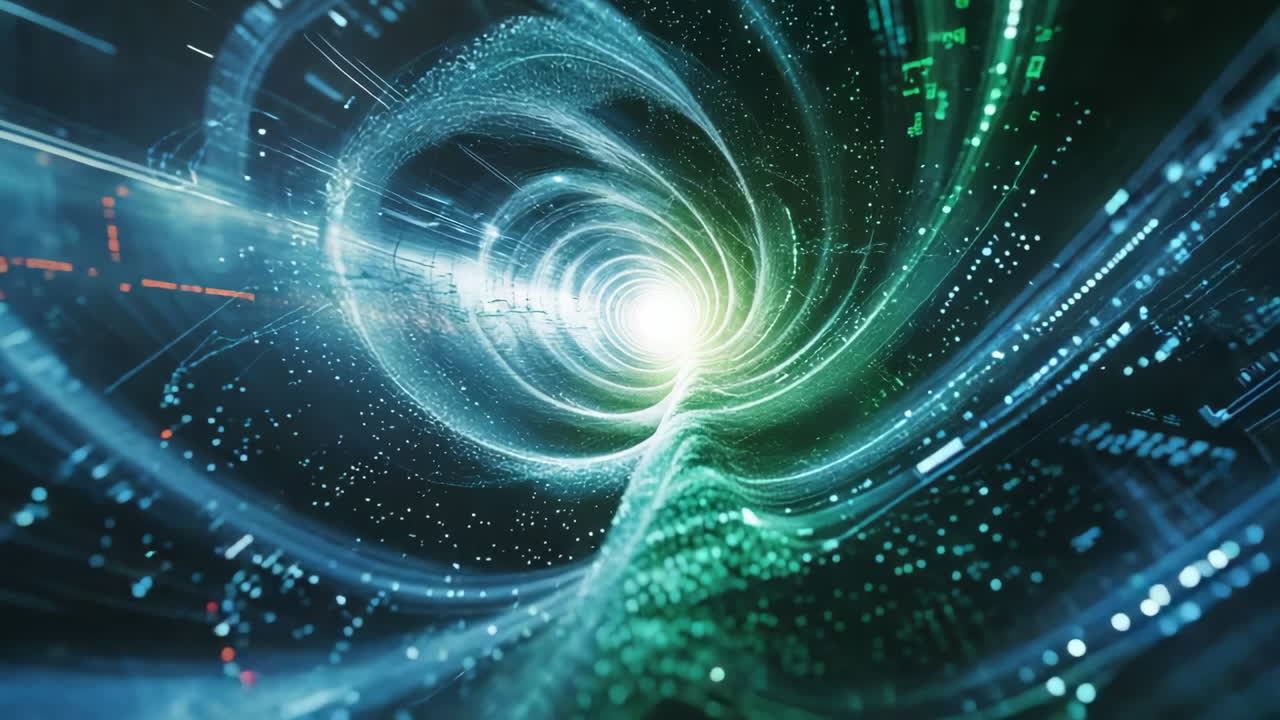 Abstract Digital Energy Tunnel