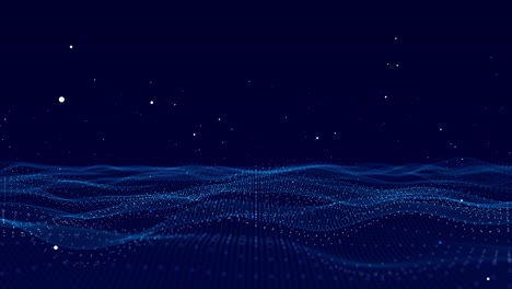 business corporate particles technology clean presentation broadcast background cyber space big data