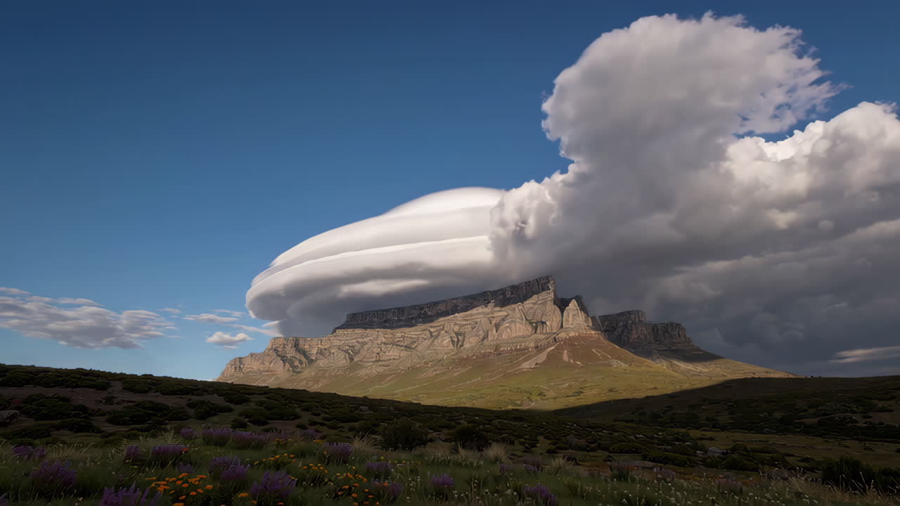 Mountain Cloud Formation