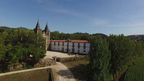 Aerial-View-Monastery-of-Pombeiro-in-Felgueiras