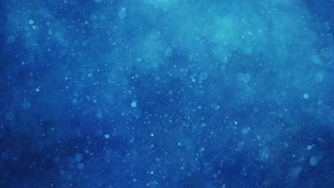 fondo submarino azul abstracto - partículas flotantes, manchas de luz y burbujas