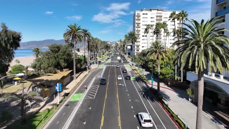 santa mónica en los ángeles en california estados unidos