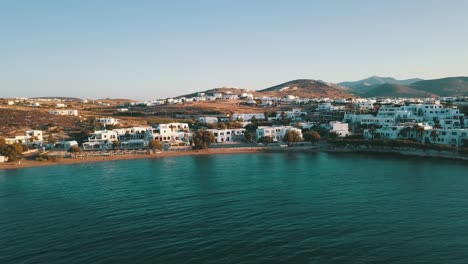 flight in paros, naxos, antiparos in greece