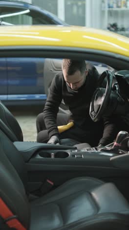 professional car detailing – washing, ceramic coating, and interior cleaning