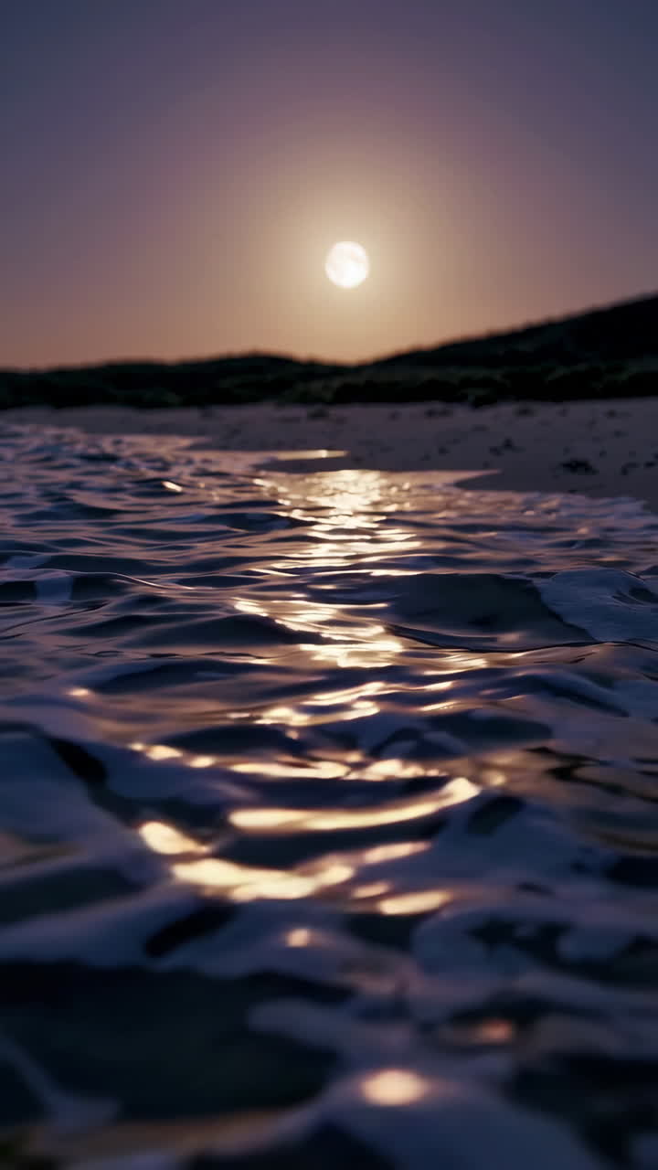 puesta de sol sobre el océano