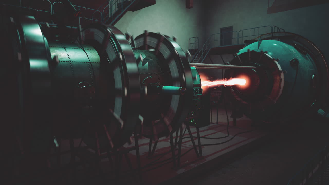 modelo de una central nuclear