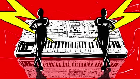 animación de bucle de baile