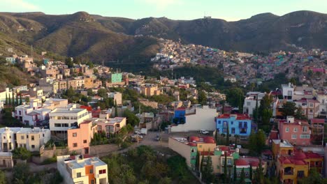 AERIAL:-Guanajuato-City,-Mexico