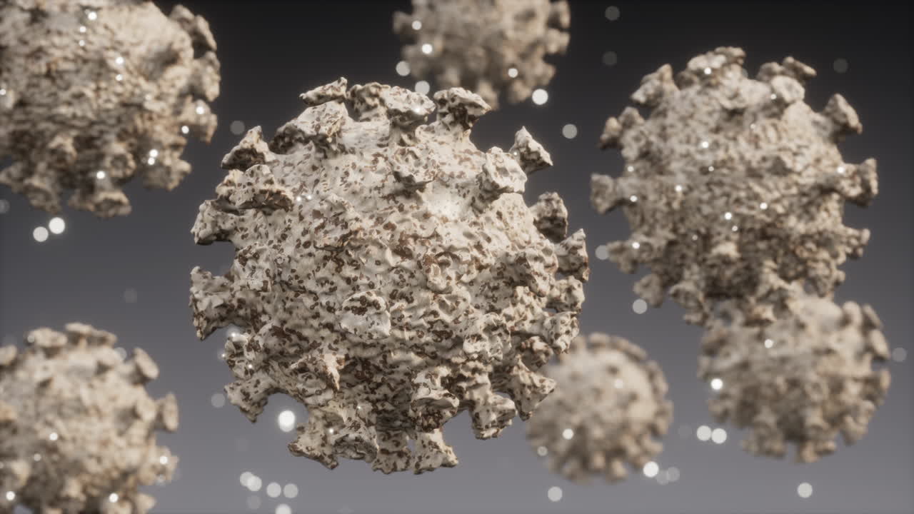 심각한 급성 호흡기 코로나-19의 현실적인 영상