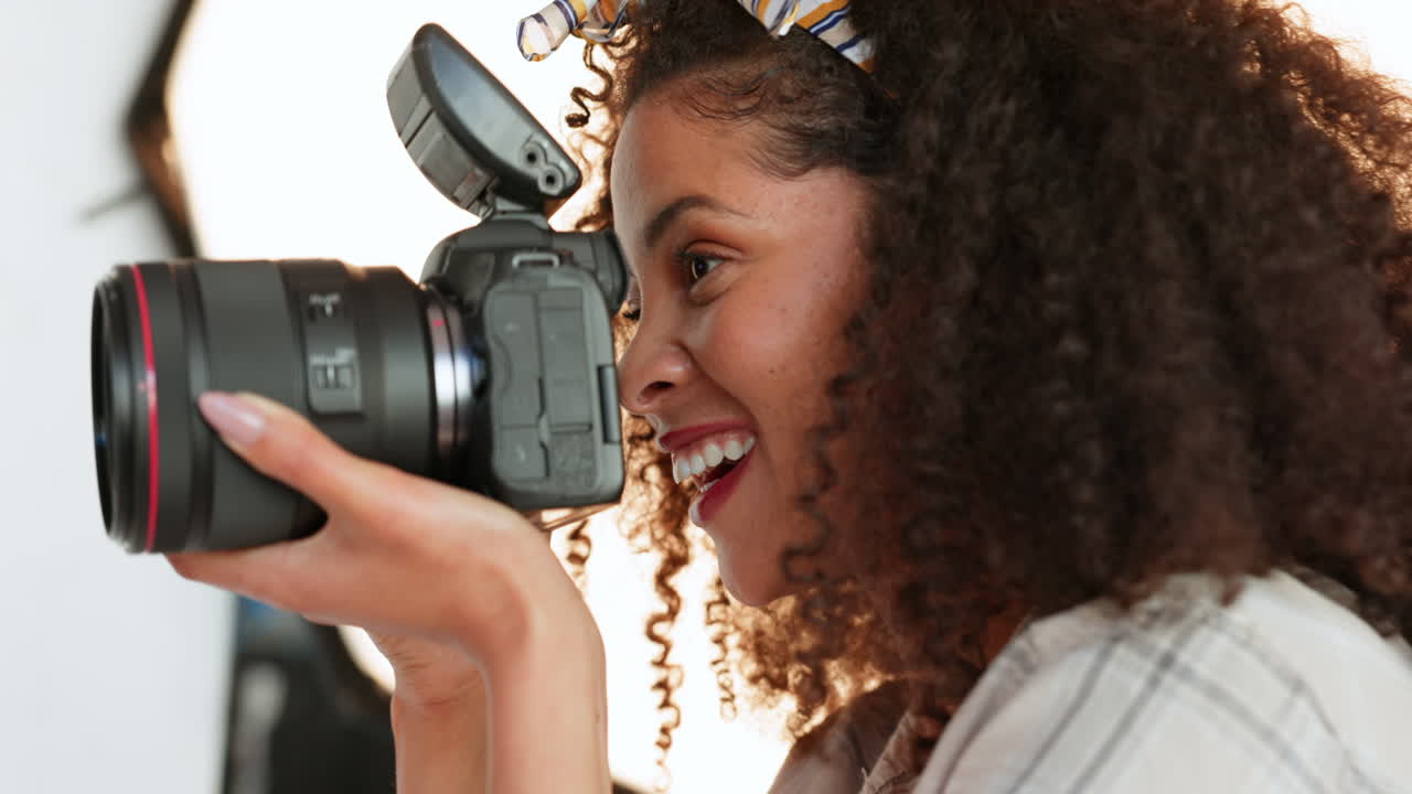Photographe, mode et mannequin femme